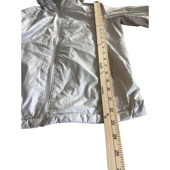 Uniqlo Jacket Reversible Full Zip Parka Womens Size Small Black Gray Hoodie - Picture 10 of 11